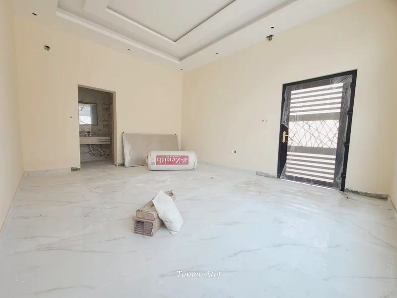 Villa for sale at ajman, al helio 1 area, 4 master rooms, majlis, hall, freehold for all nationalities, without down payment.63914106077443111