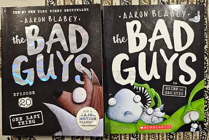 The bad guys books