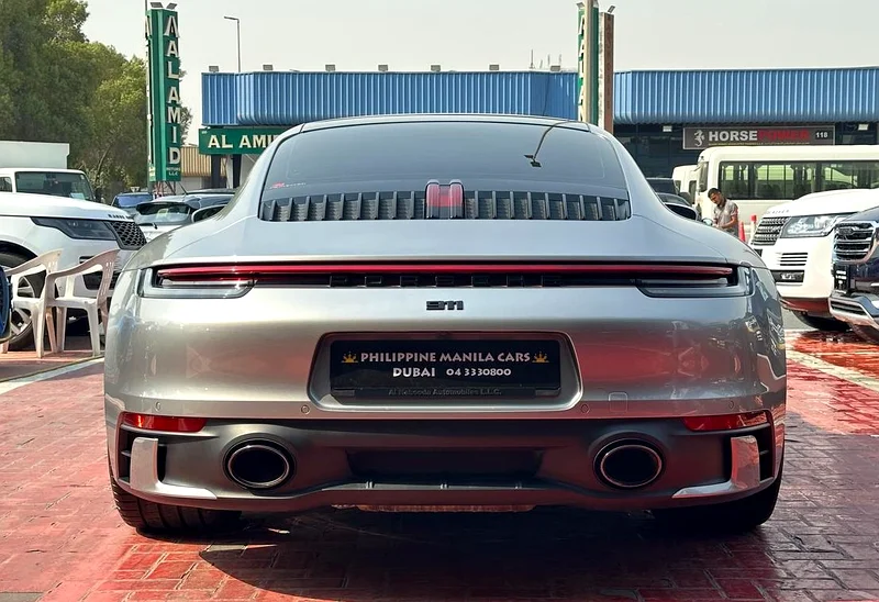 PORSCHE CARRERA 911 2021 MODEL SILVER - GCC SPECIFICATION - 3-YEAR DEALER WARRANTY63406916687234114