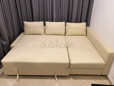 IKEA-Friheten l shape sofa bed with storage