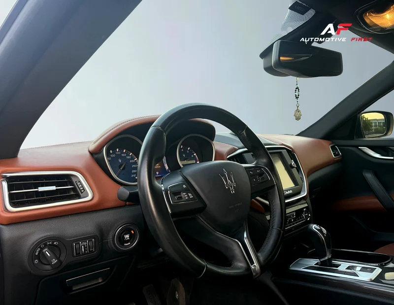 درهم 1247 شهريًا | مازيراتي غيرهلي V6 2016، للك GCC، مع قيادة منخفضة!63491014303875114