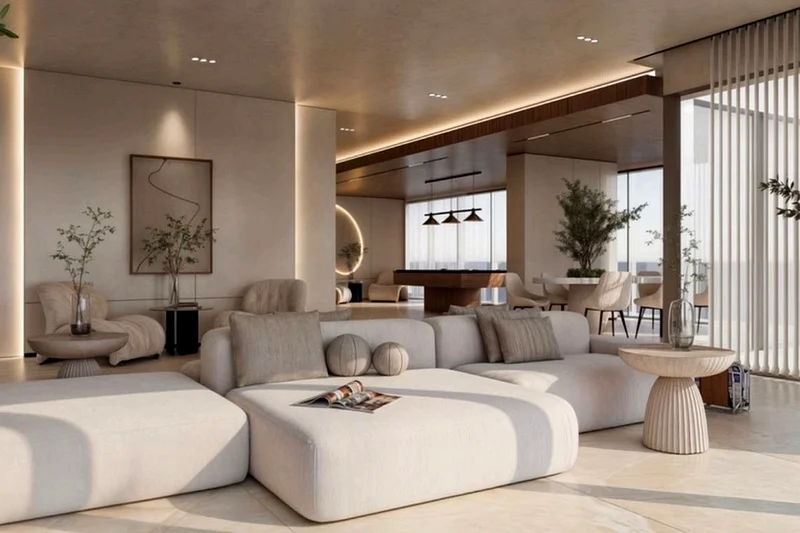 Modern 1 BR with Lagoon View in Meydan Horizon63955447009666111