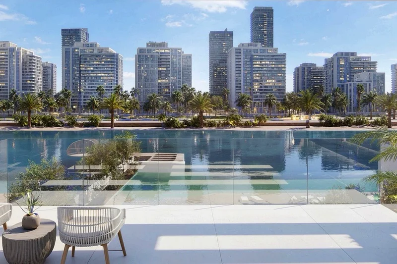 Modern 1 BR with Lagoon View in Meydan Horizon63955447009666110