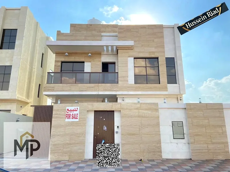 For sale directly from the owner - a luxurious villa in the Al Bahia area of Ajman, an exceptional location and a price including registration fees63880835203970111