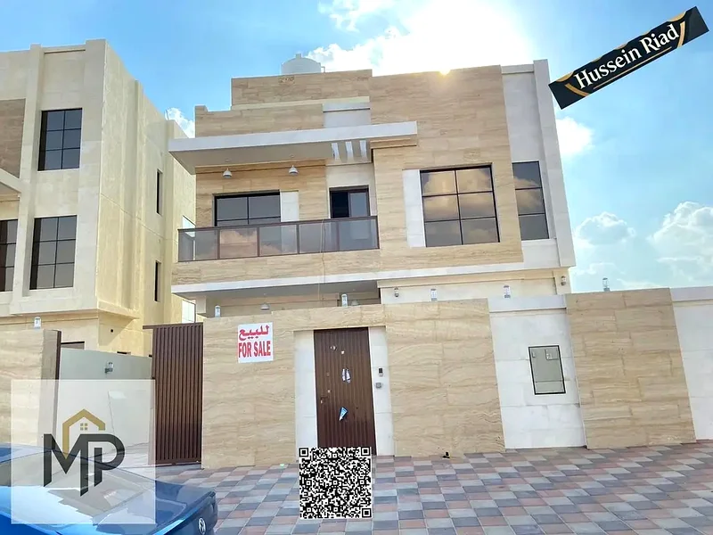 For sale directly from the owner - a luxurious villa in the Al Bahia area of Ajman, an exceptional location and a price including registration fees63880835203970110