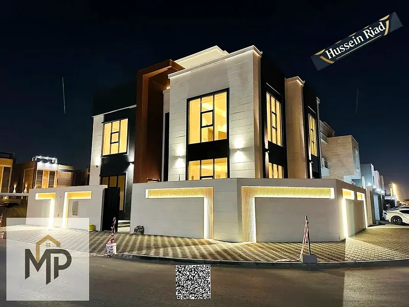 فيلا للبيع - طابقان وفناء كبير - بالقرب من طريق الشيخ محمد بن زايد - ملكية حرة لجميع الجنسيات مدى الحياة63880835214979111