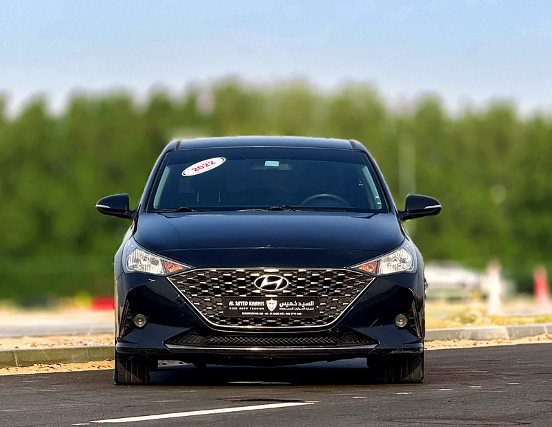 Hyundai Accent  2022 GCC 1.6 L accident-free  in excellent condition 598 P.M63406905809538111