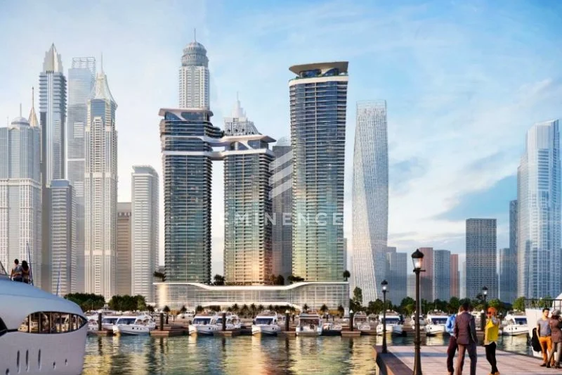 High Floor | Bluewaters  Marina Skyline View | Type A Unit63986837159426113