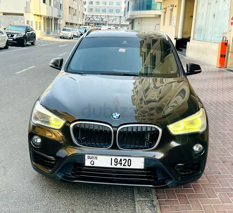 BMW X1 FULL SERVICE HISTORY MODEL 2017 GCC SPEC IN EXECLLENT CONDITION63406212642562112