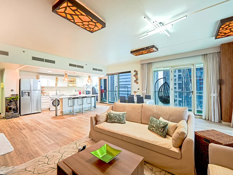 Luxury Living in JLT | Stylish 1BHK Getaway | Metro | Balcony | Deals! limited offer63831331796354111