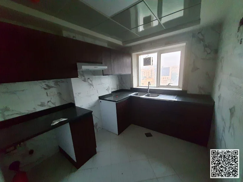 The most beautiful apartment, one bedroom, a hall, two bathrooms, with a balcony and built-in wardrobes, for annual rent in Ajman - Al Rashidiya 263720327948033111