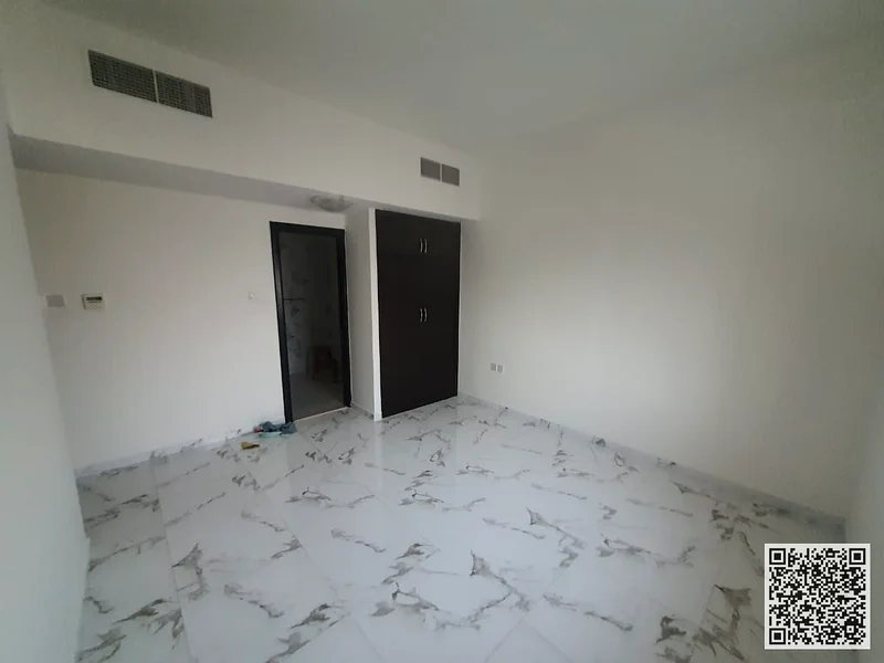 The most beautiful apartment, one bedroom, a hall, two bathrooms, with a balcony and built-in wardrobes, for annual rent in Ajman - Al Rashidiya 263720327948033114
