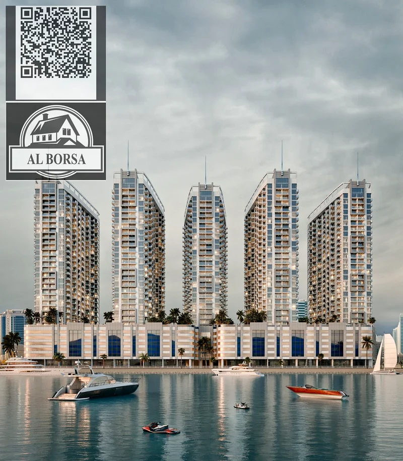 ‼️ Ajman Khor Towers – Ajman's only waterfront project!  🏠 Luxury 1, 2, and 3-bedroom apartments 💰 Prices starting from AED 806,000 🛍️ Retail outle63887297238529110