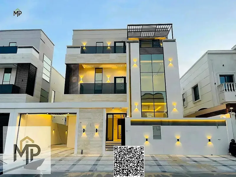 For sale - a luxurious villa with high-end finishes and a private pool in Al Bahia, Ajman. Location: Al Bahia area - one of the most upscale areas.63880722284801111