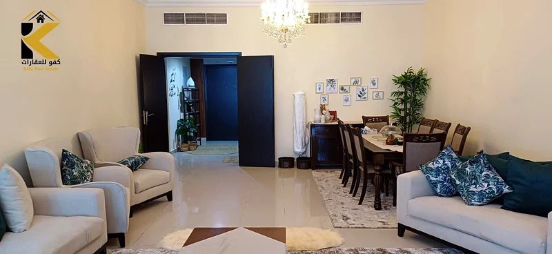 b3bedroom apartment with a hall ll for sale in Al Khor Towers ll at an excellent price, ll featuring super63876525765634110
