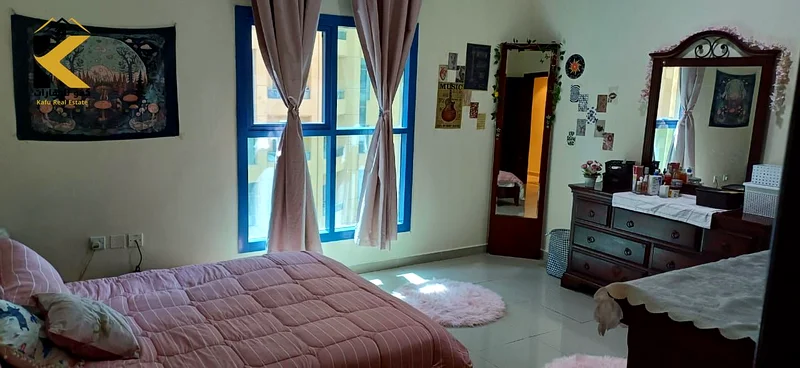 b3bedroom apartment with a hall ll for sale in Al Khor Towers ll at an excellent price, ll featuring super63876525765634111