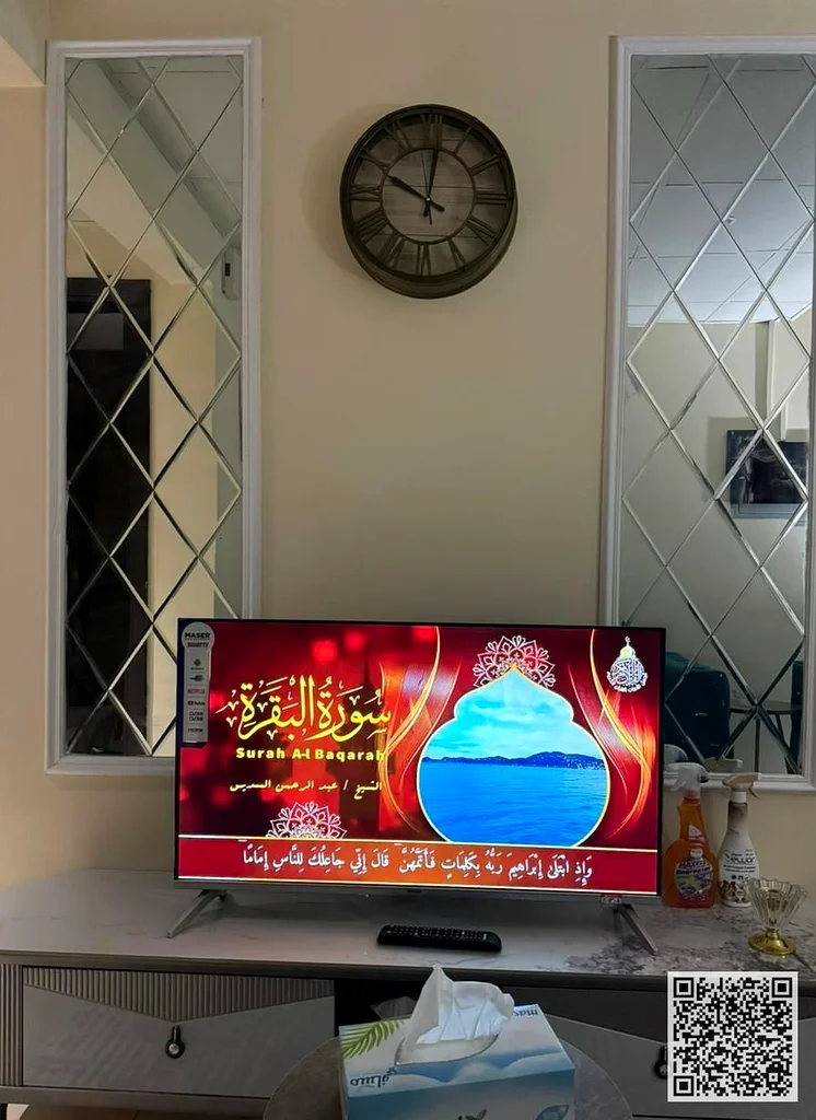 The most beautiful studio with a separate kitchen and a balcony, furnished for monthly rent in Ajman - Al Jurf 2 - Al Yasmeen Towers63837479930499112