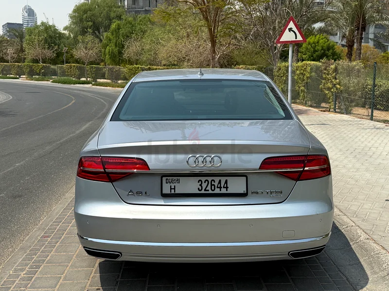 Audi A8 2016 GCC Agency Service V6 5.0 FSI Quattro Perfect Inside  Outside Two Keys63224791505281114