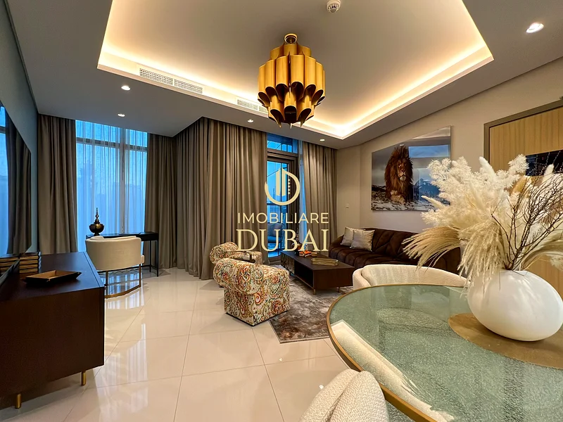 شقة من غرفة نوم واحدة مفروشة بالكامل | طابق عالي | شاغرة | فاخرة63790447164673112