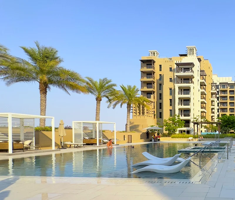 شقة فاخرة من غرفة نوم واحدة بإطلالة مباشرة على برج العرب63828706742657112