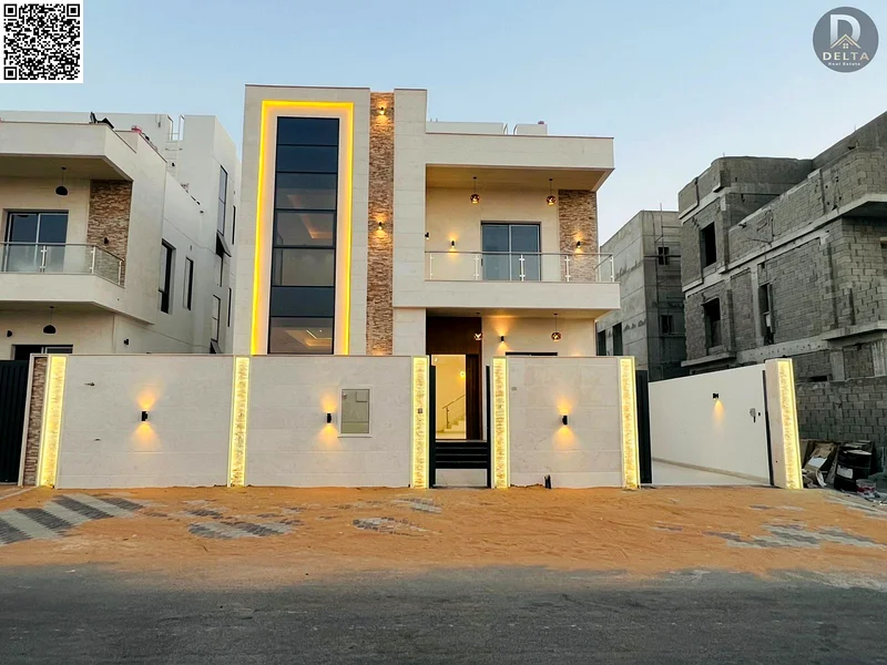 🔑 Luxurious villa for sale in Ajman – modern design and strategic location! 🏡✨  Your golden opportunity to own a luxurious two-story villa with a ro63880722367105110