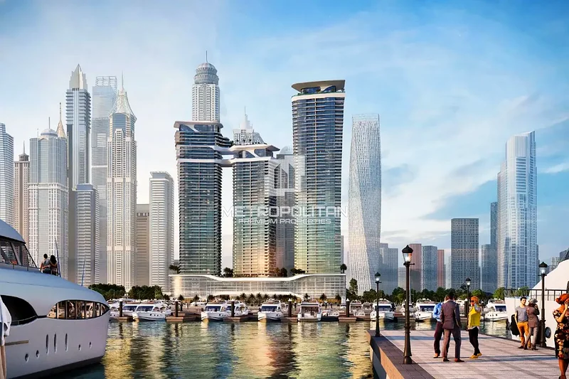 تصميم مذهل | إطلالة على أفق المارينا من الطوابق العليا | طابق عالي63986608506627110