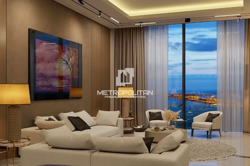 تصميم مذهل | إطلالة على أفق المارينا من الطوابق العليا | طابق عالي63986608506627112