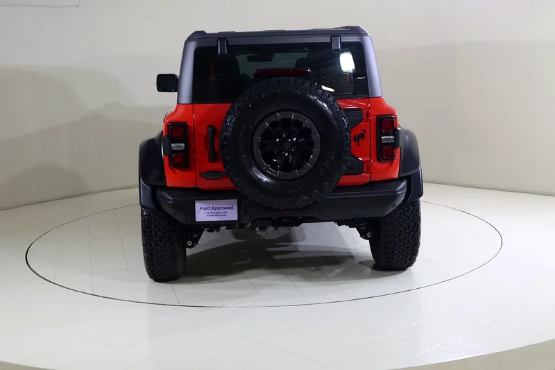 CODE ORANGE BRONCO RAPTOR @ AL TAYER MOTORS PRE OWNED SHOWROOM COMPLEX AL QUOZE.63488775896578114