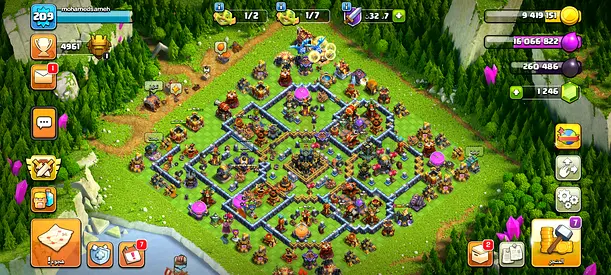 Clash of clans account max