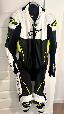 Alpinestar Motorcycle Motorbike Racing Leather Track Suit