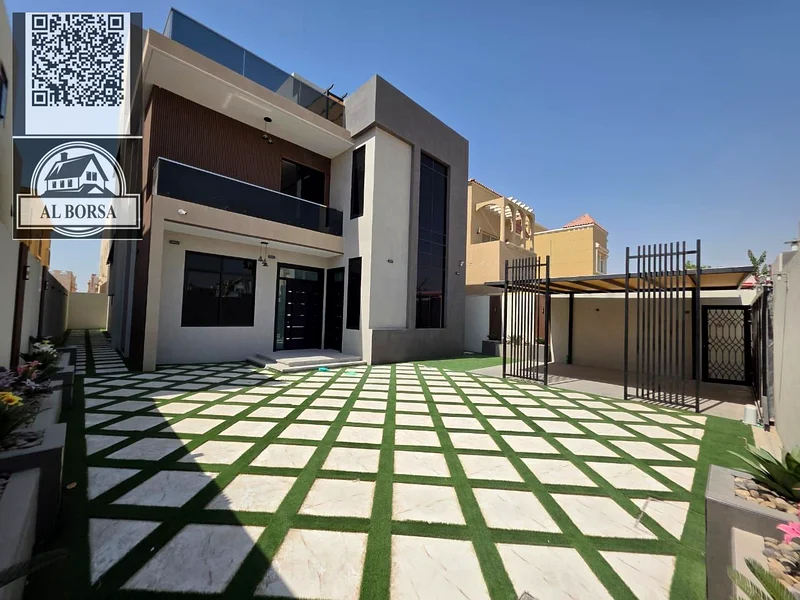 🏡 للبيع - فيلا فاخرة في منطقة الروضة - عجمان | مساحة واسعة | تصميم أنيق | تشطيبات عالية الجودة63869060413955112