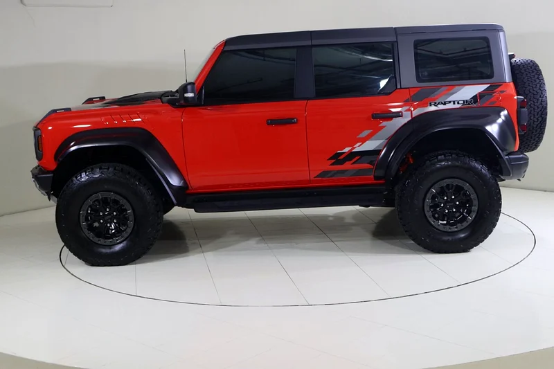CODE ORANGE BRONCO RAPTOR @ AL TAYER MOTORS PRE OWNED SHOWROOM COMPLEX AL QUOZE.63488775896578113