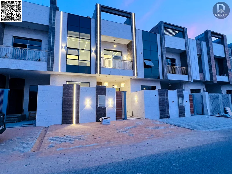 Luxury townhouse in Al Helio 2, Ajman - 3 bedrooms, roof, freehold, including registration fees, prime location near all services63894745454977111