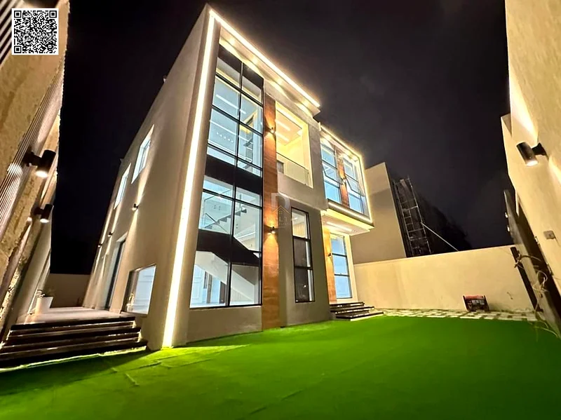 Villa for sale in Al Helio 1, distinctive design and strategic location, price includes registration fees, close to all services63891458393987111