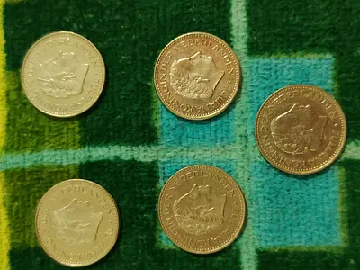 Collection of Vintage Coins for Collectors. 20 aed per coin. Netherlands coin