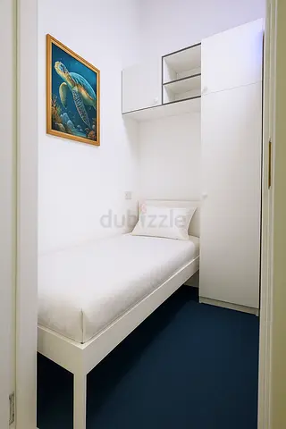 Luxury and Fully Furnished Partition Room in Dubai Marina, Near Metro Station.