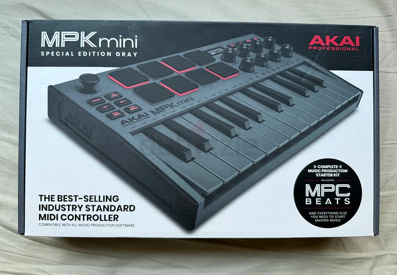 【美品】AKAI MPK mini SPECIAL EDITION GRAY AKAI/MPK mini Special Edition Grey