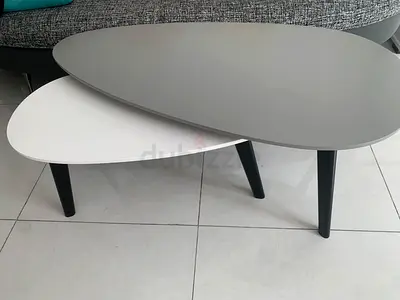 طقم طاولة قهوة عصري أنيق عدد 2 السعر الاصلي 250 درهم