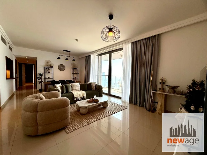 Fully Furnished 3 BR Maid | High Floor | Burj view63770623001601111