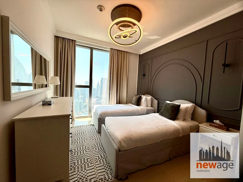 Fully Furnished 3 BR Maid | High Floor | Burj view63770623001601113