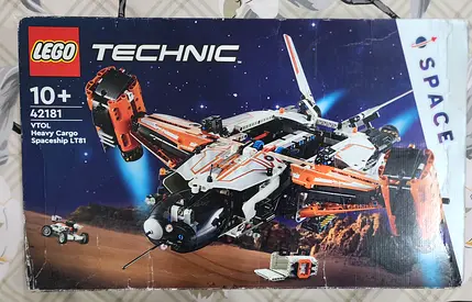 LEGO Technic VTOL Heavy Cargo Spaceship LT81 - Perfect for Young Engineers!