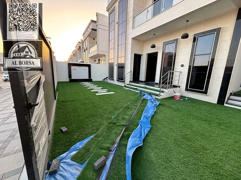 A great opportunity to own a luxury villa in Al Helio - 3 bedrooms + spacious living room + upscale hall - at an attractive price of 1,450,000 includi63892802678403110