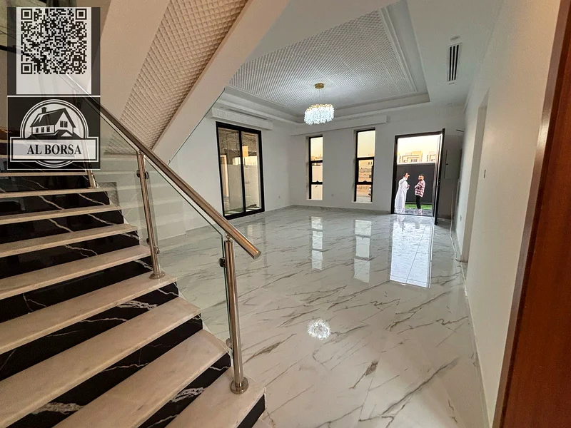 A great opportunity to own a luxury villa in Al Helio - 3 bedrooms + spacious living room + upscale hall - at an attractive price of 1,450,000 includi63892802678403114