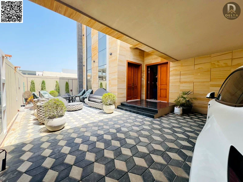 🏡 For Sale – Luxury Villa Opposite Saudi German Hospital in Al Tallah, Ajman | Freehold including electricity, water, air conditioning, and furniture63865131607425112