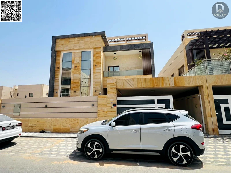 🏡 For Sale – Luxury Villa Opposite Saudi German Hospital in Al Tallah, Ajman | Freehold including electricity, water, air conditioning, and furniture63865131607425111