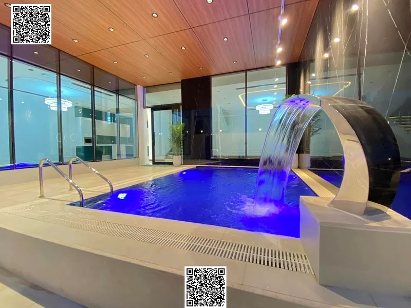 Corner villa for sale in Al Bahia - with a private pool, elegant design on two streets, price includes registration fees. A great opportunity for luxu63880835142530113