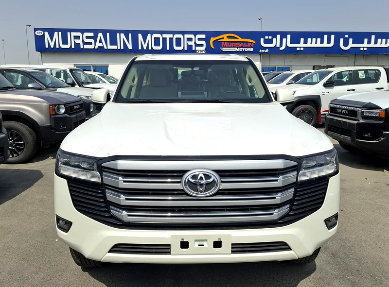 Toyota Landcruiser GXR 3.5L 2025 White Petrol GCC (Export Only)63484694219523112