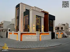Location: Al Bahia - Ajman Land Area: 3,500 square feet Number of Floors: Two floors + roof Rooms: 7