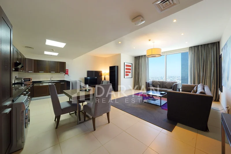 Dubai's skyline View | Deluxe Suite | Exclusive area63745084496641111