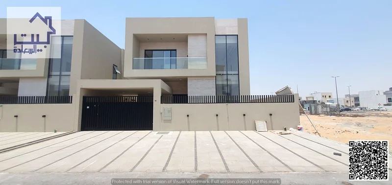 Villa for rent in Al Yasmeen, first tenant, upscale with distinctive personal finishing, at a very attractive price, on the main street, next to all s63720327802113110